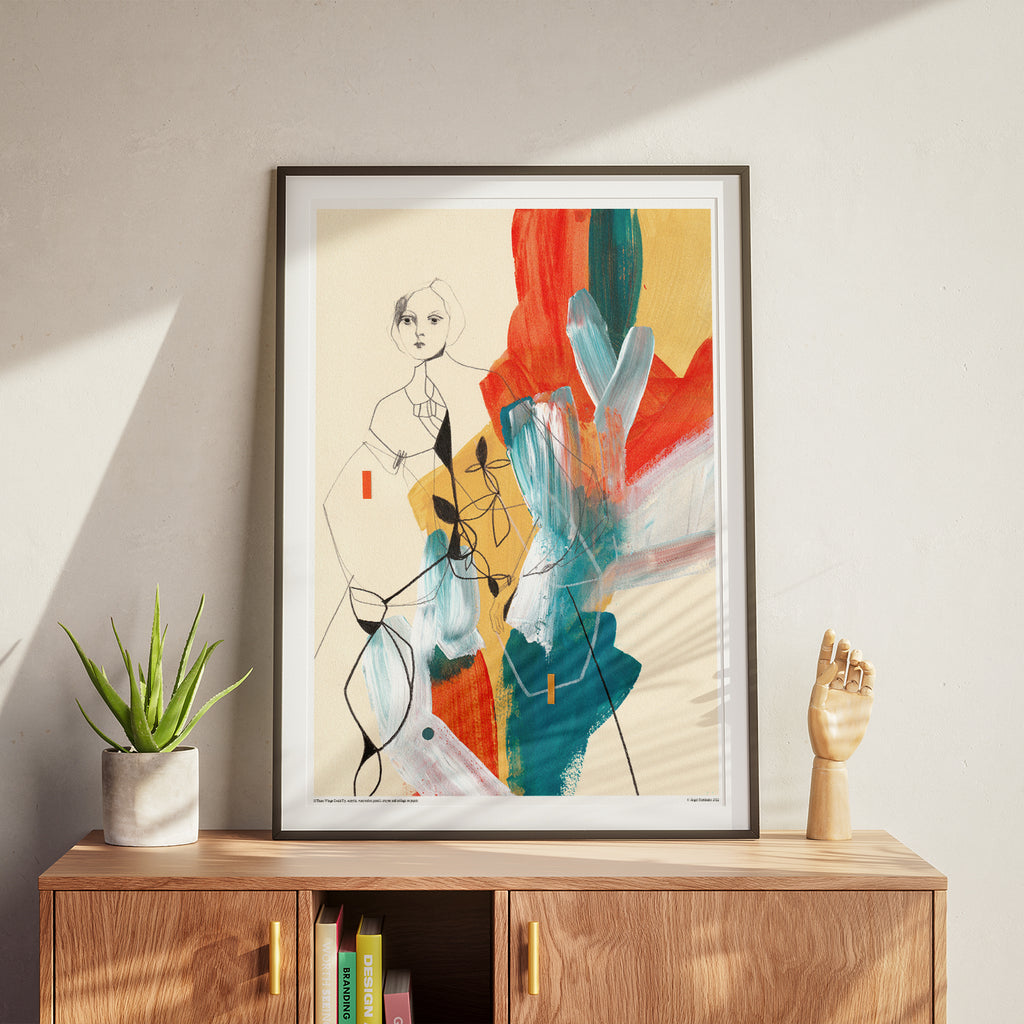 Si ces ailes pouvaient voler – Affiche d'art