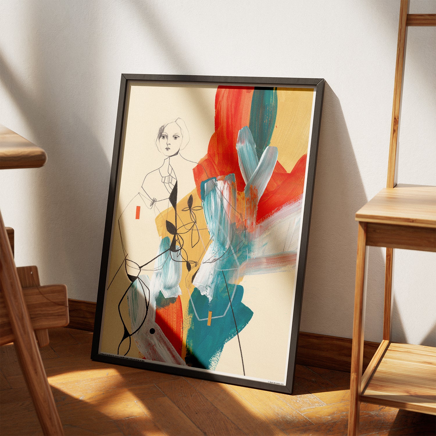 Si ces ailes pouvaient voler – Affiche d'art