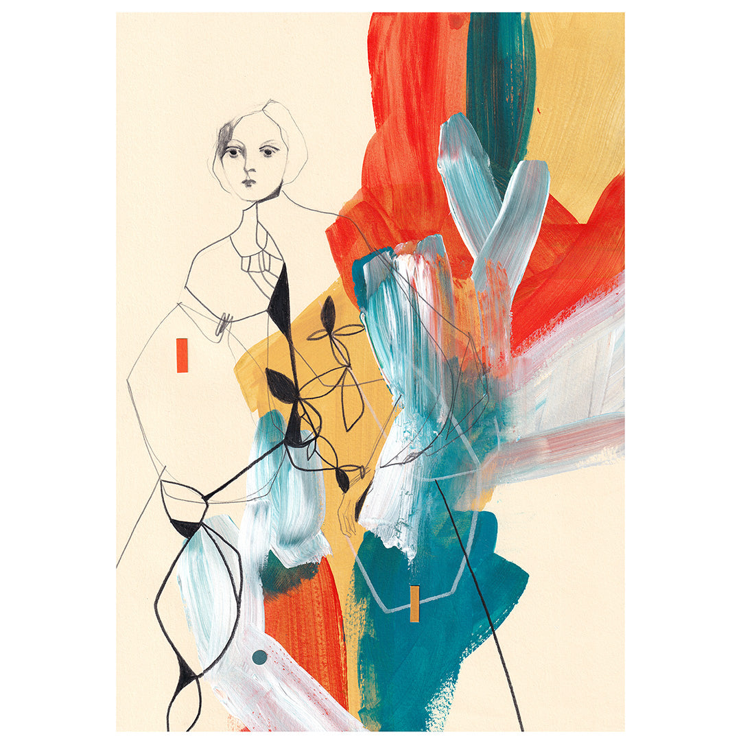 Se queste ali potessero volare – Poster artistico