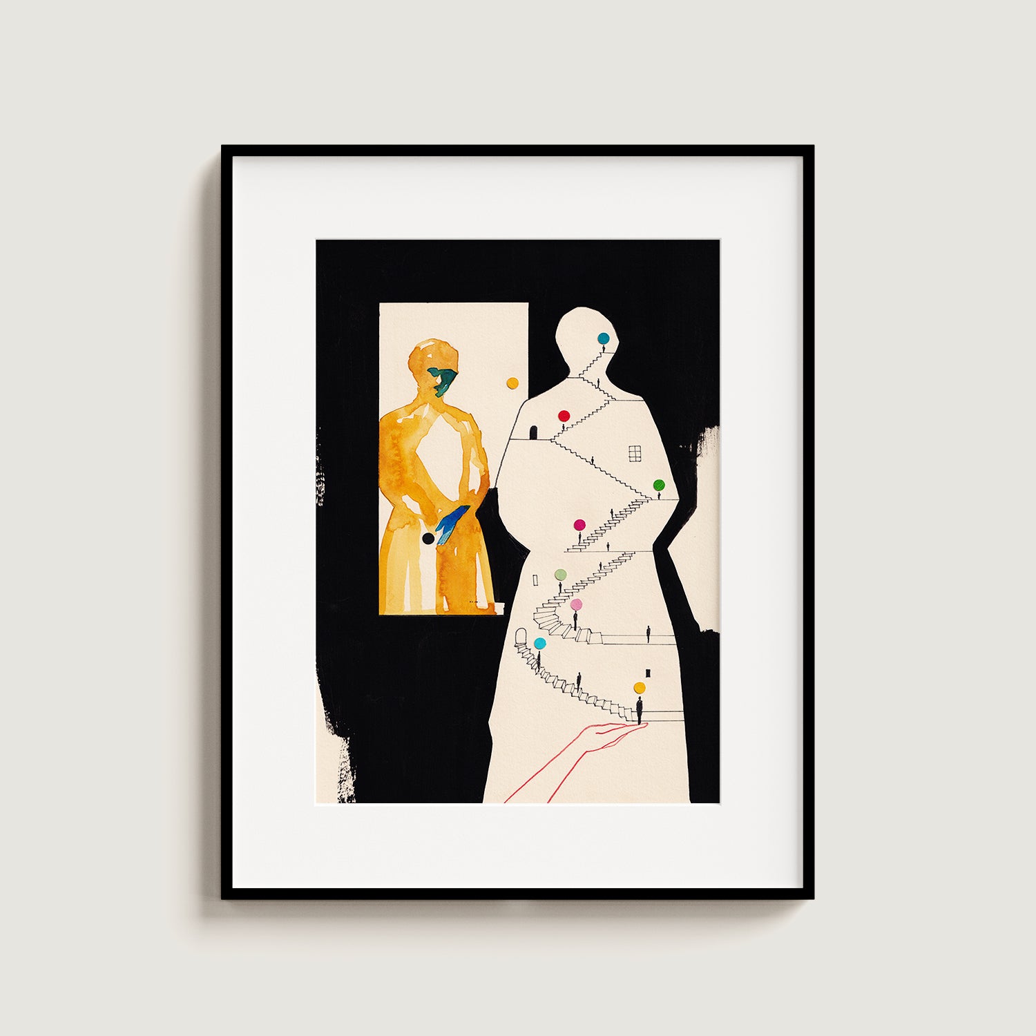 Mécanisme interne d'introspection - Œuvre originale