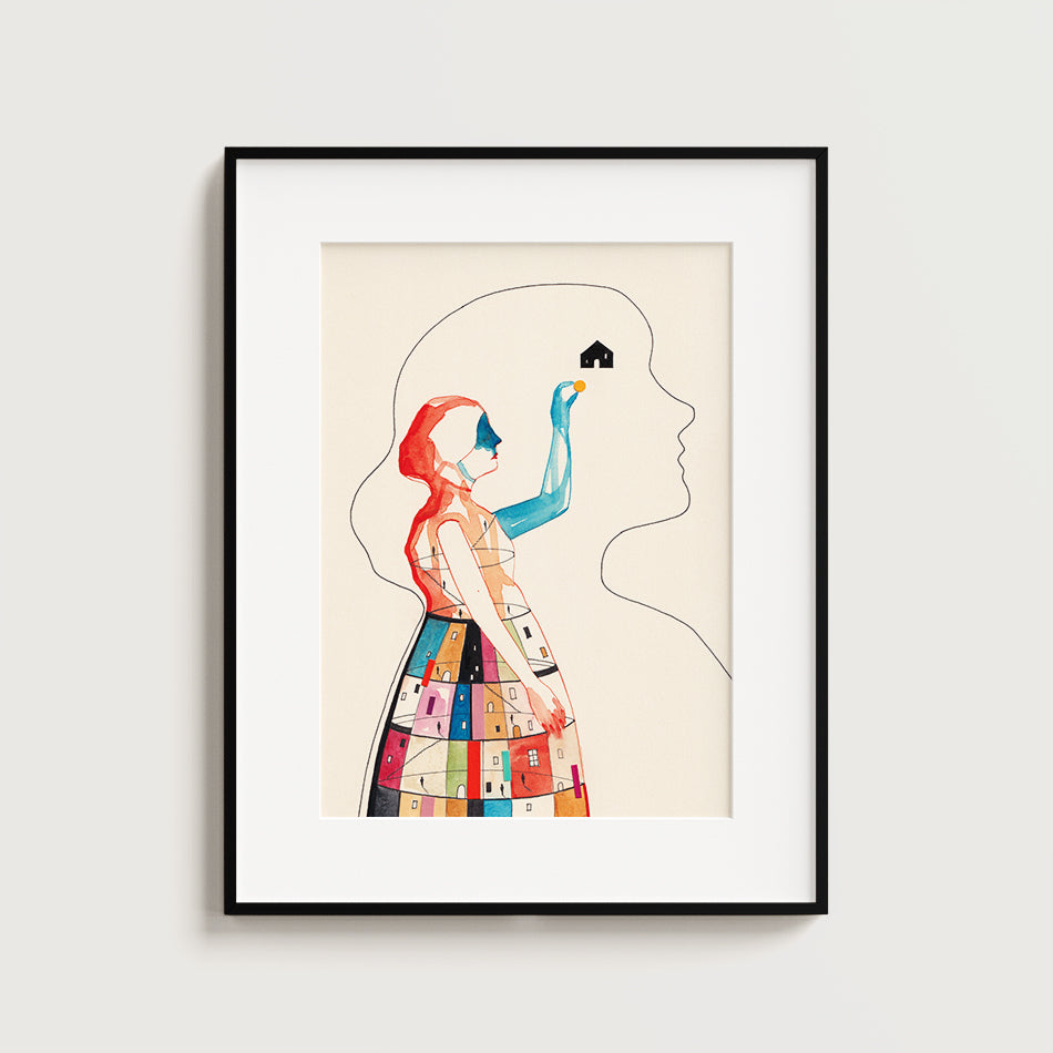 Lascia entrare la luce - Opera d'arte originale