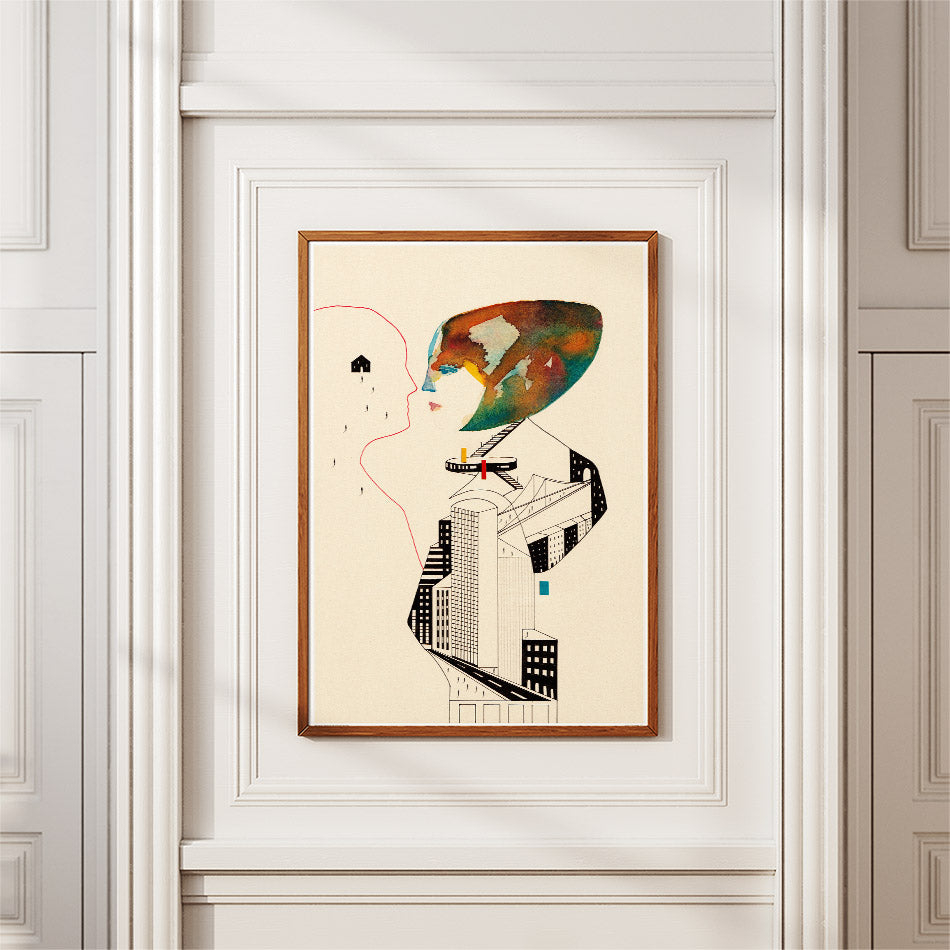 Metropolis - Poster artistico