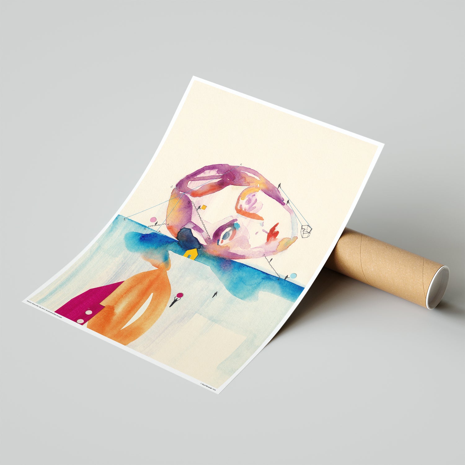 Mentalidad – Póster artístico