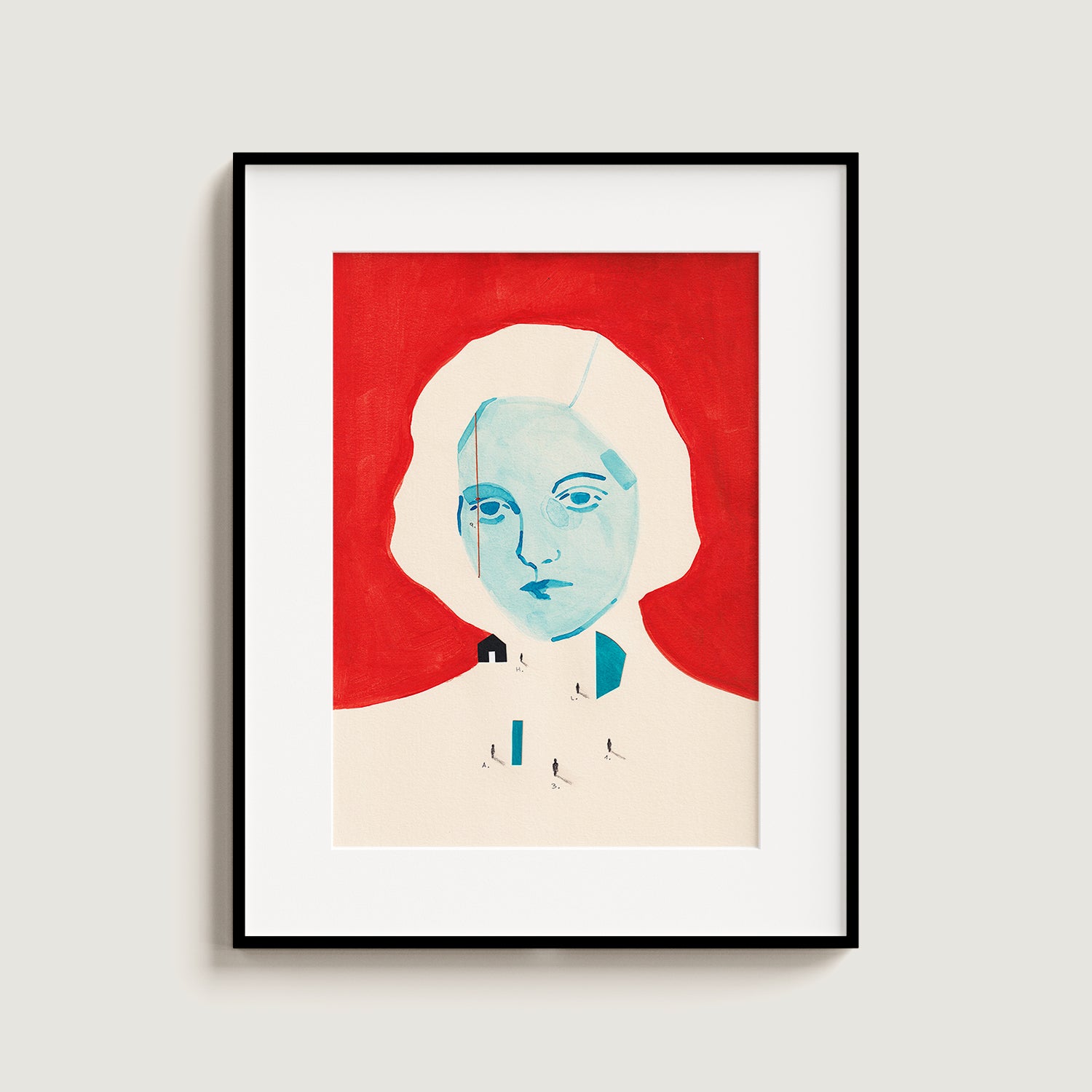 Pas besoin de prier – Impression d'art