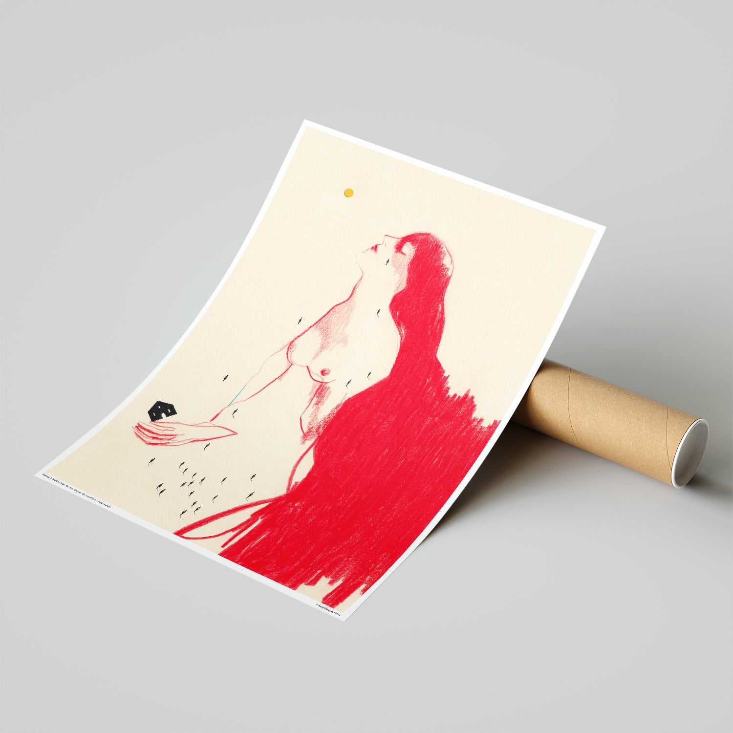 Rien n'est caché sous le soleil – Affiche d'art