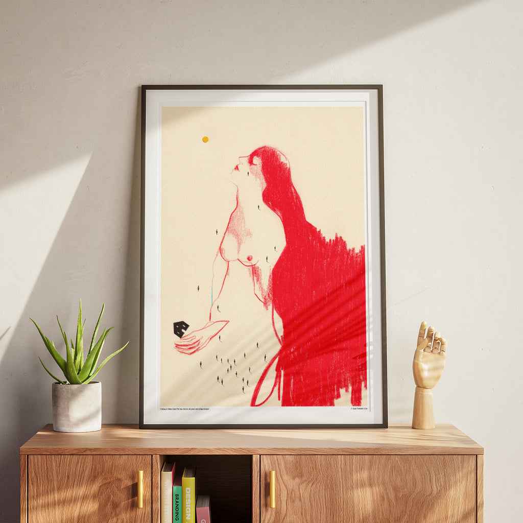 Nothing Is Hidden Under The Sun – Art Poster