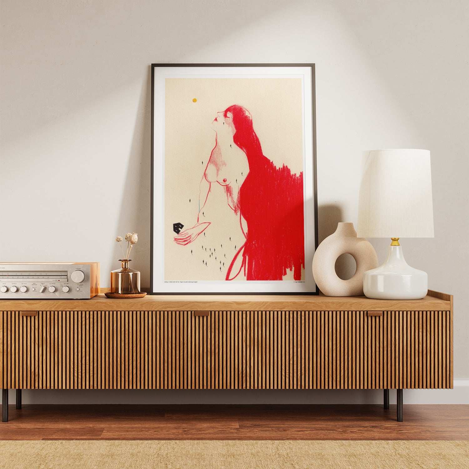 Rien n'est caché sous le soleil – Affiche d'art