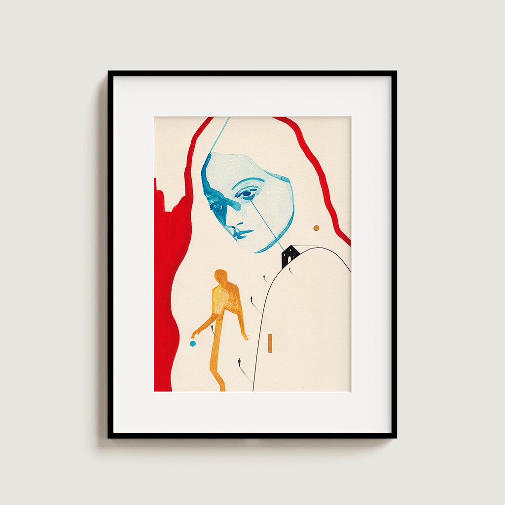 En los bordes de tu silencio - Obra de arte original