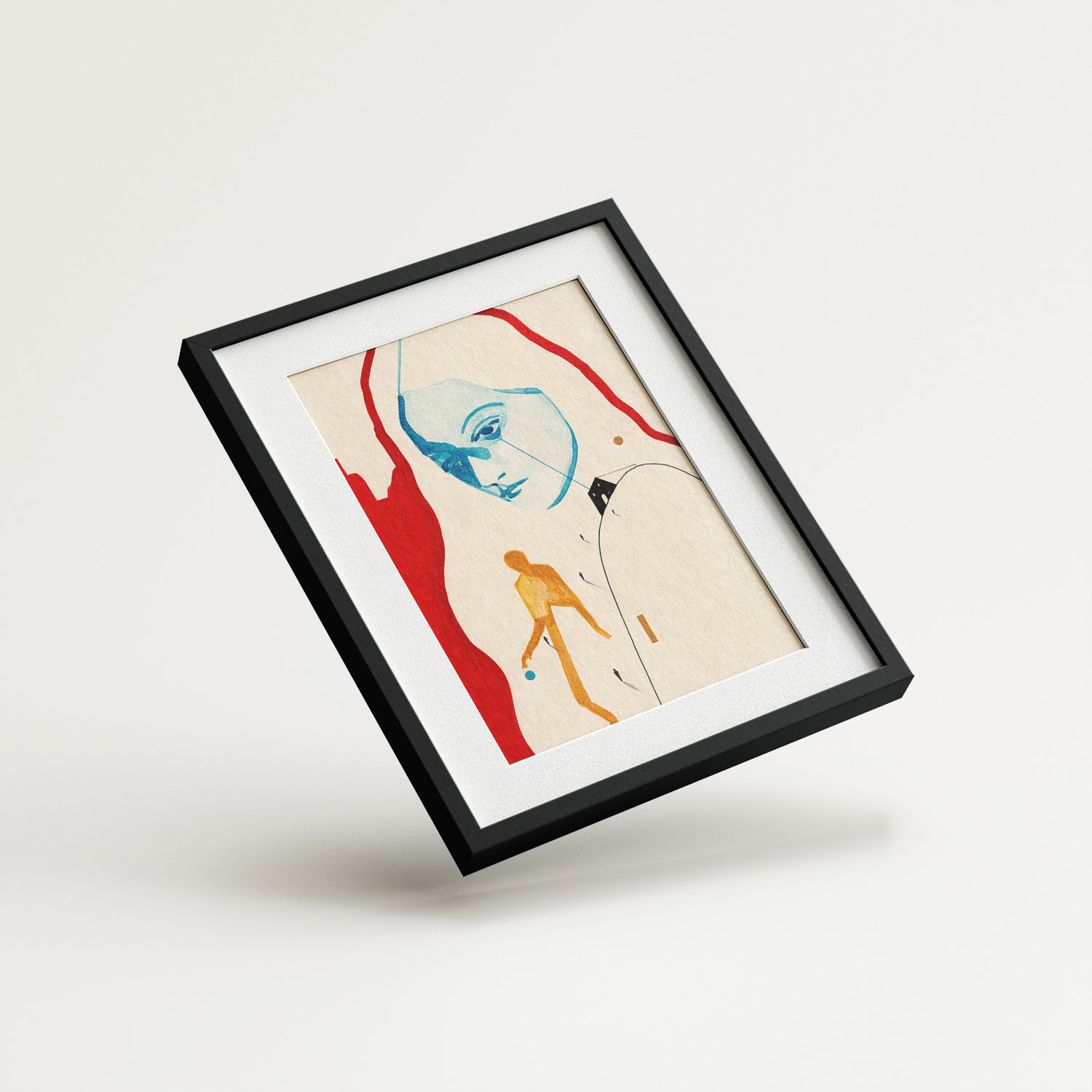 En los bordes de tu silencio - Obra de arte original