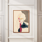 Projection sur trois plans - Affiche artistique