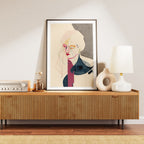 Projection sur trois plans - Affiche artistique