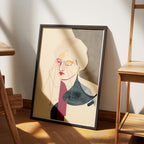 Proiezione su tre piani – Poster artistico