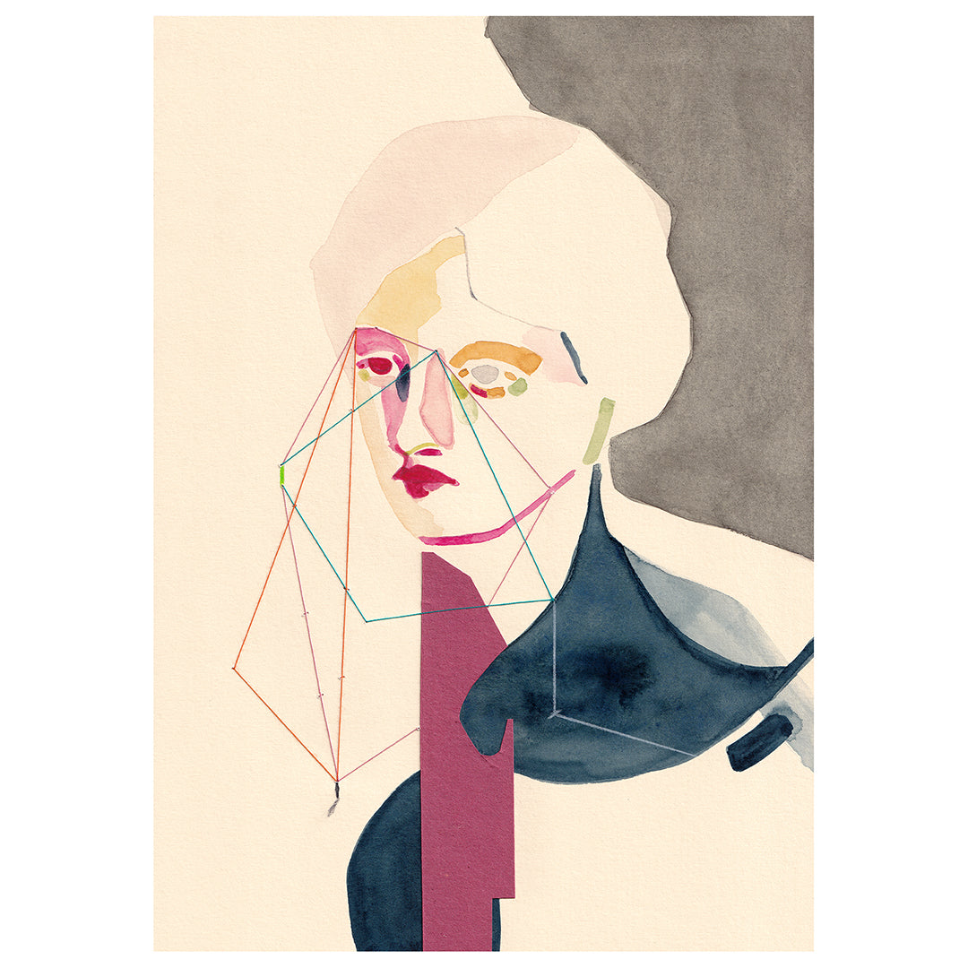 Projection In Three Planes -  Fine Art Print