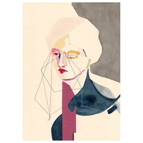 Projection In Three Planes -  Fine Art Print