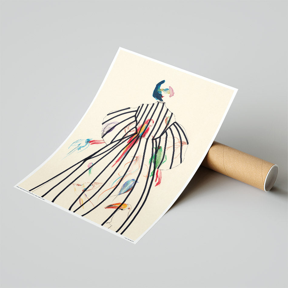 Cercare la libertà dentro di sé - Poster artistico