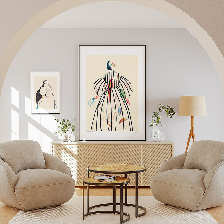 Cercare la libertà dentro di sé - Poster artistico