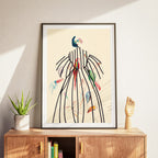 Cercare la libertà dentro di sé - Poster artistico