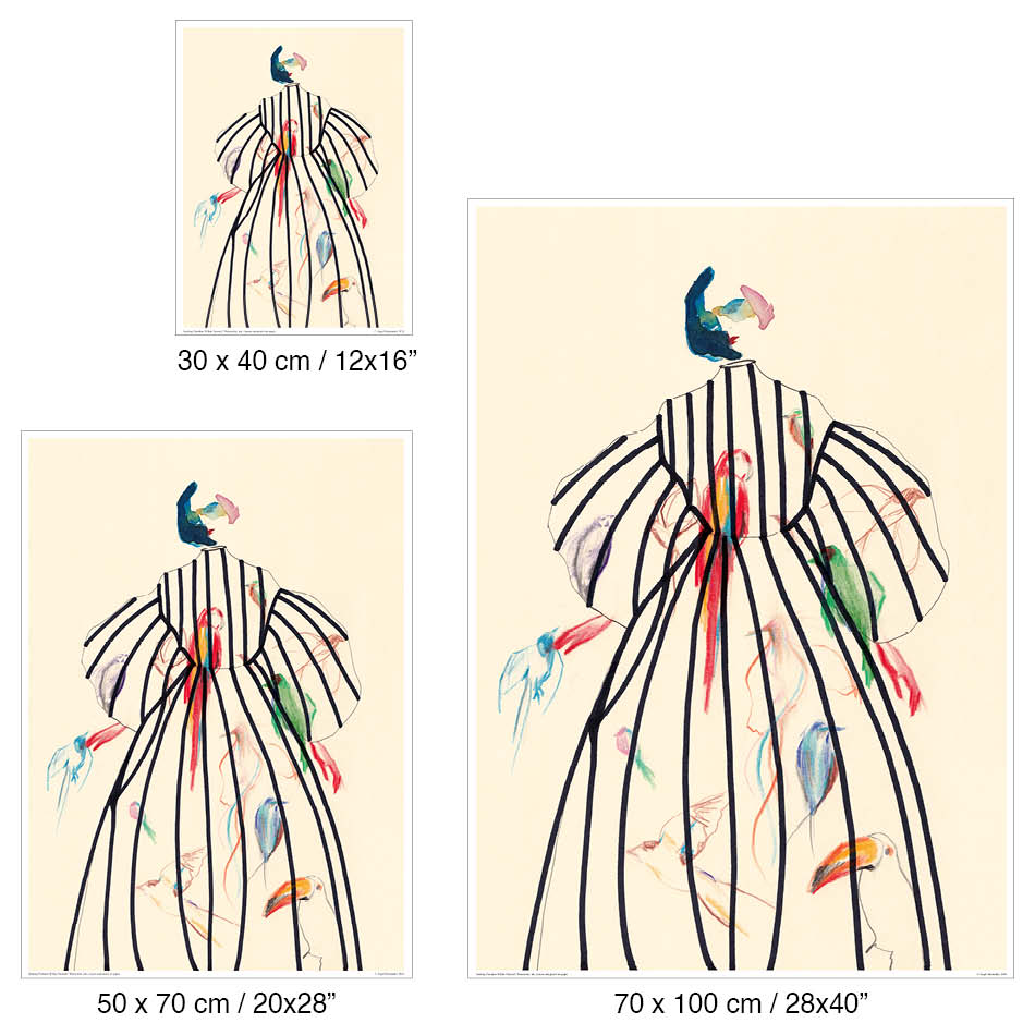Cercare la libertà dentro di sé - Poster artistico