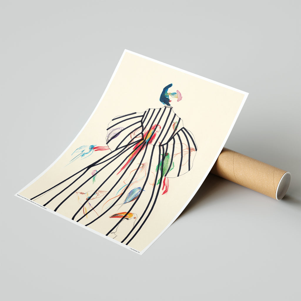 Cercare la libertà dentro di sé – Poster artistico