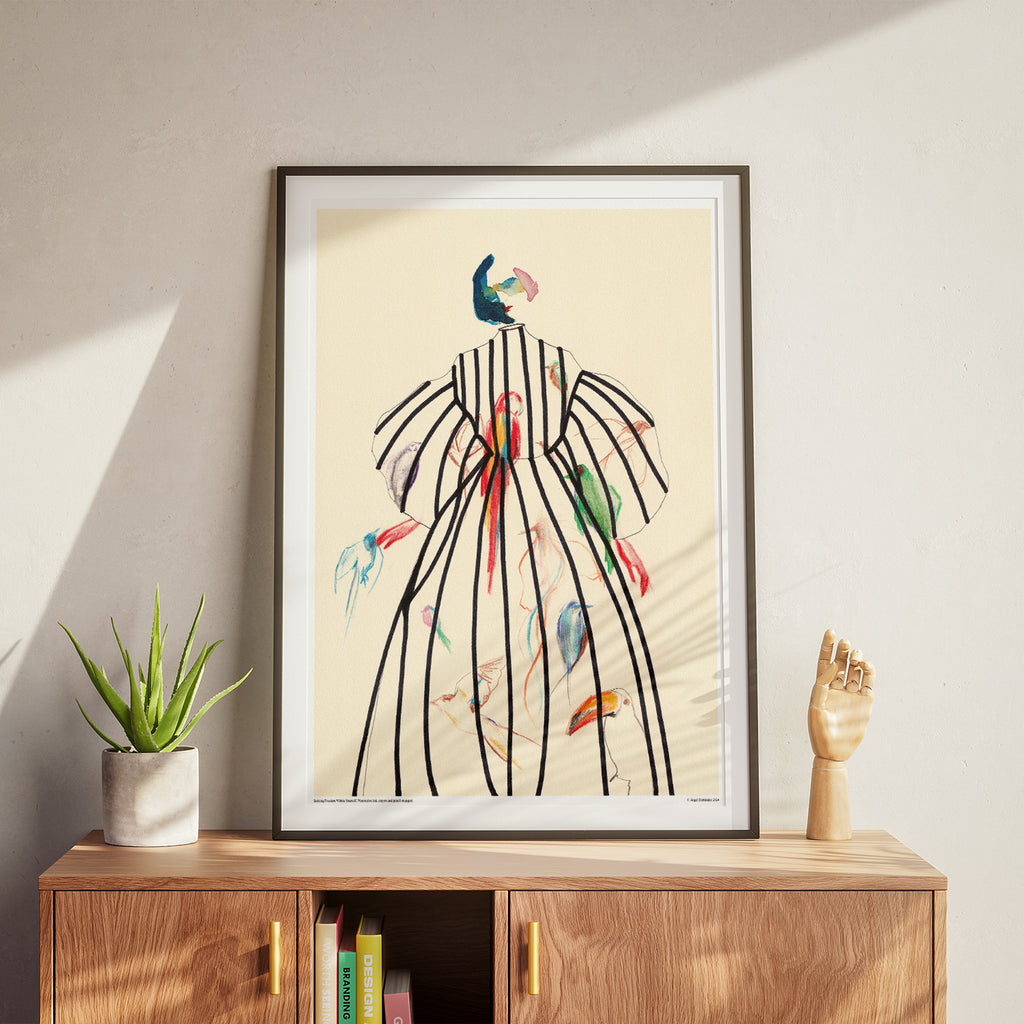 Cercare la libertà dentro di sé – Poster artistico