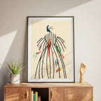 Cercare la libertà dentro di sé – Poster artistico