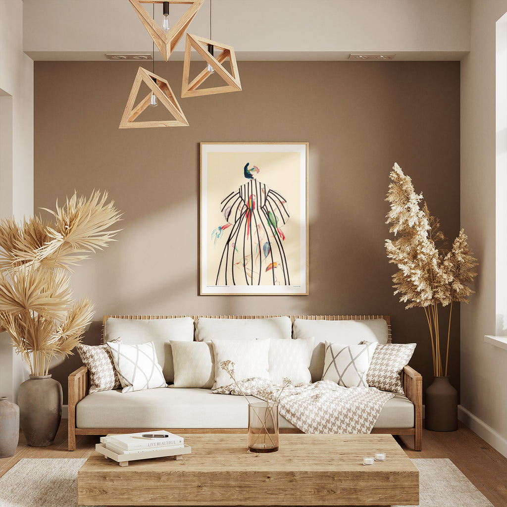 Cercare la libertà dentro di sé – Poster artistico