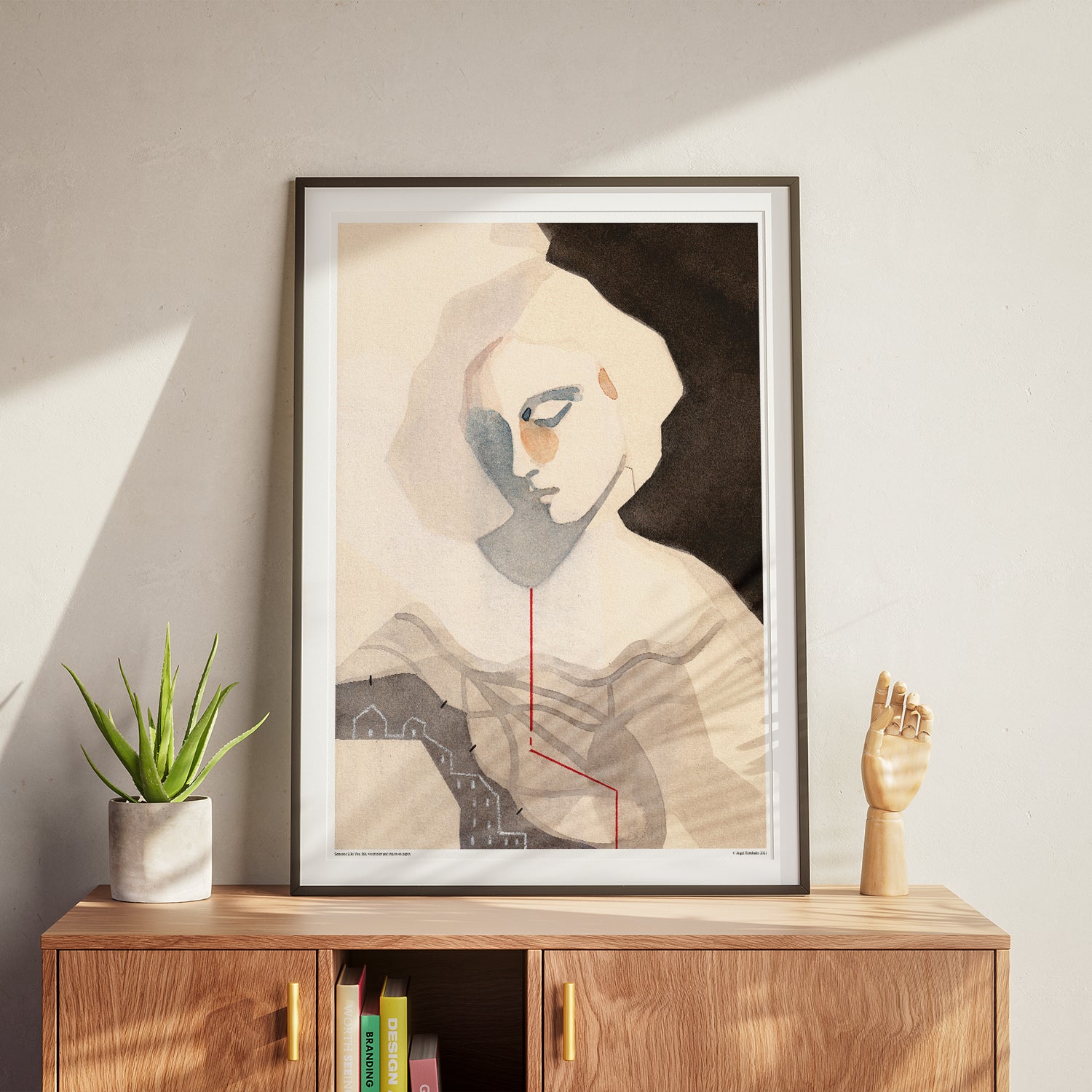 Qualcuno come te - Poster artistico