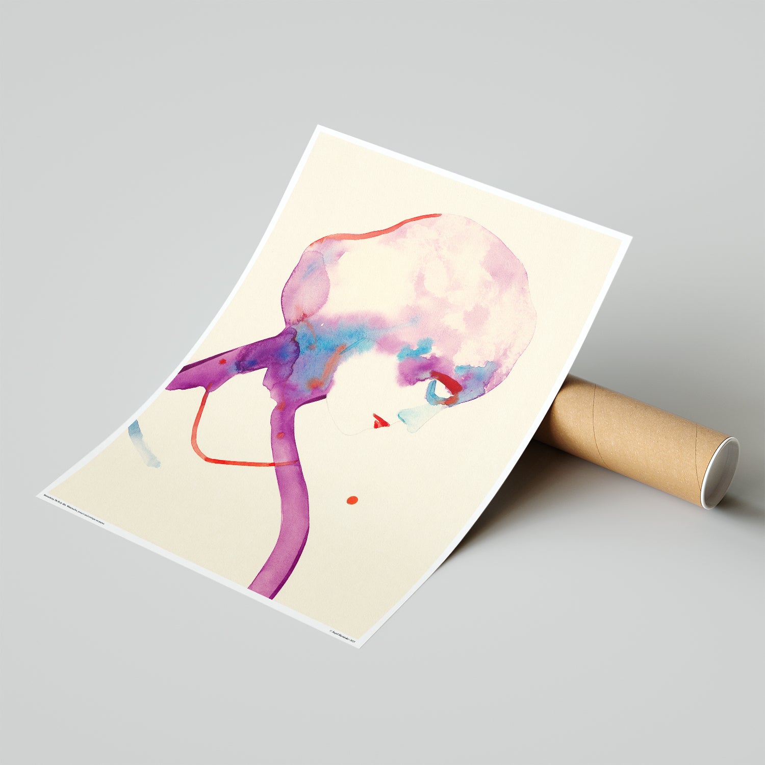 Qualcosa su cui contare – Poster artistico