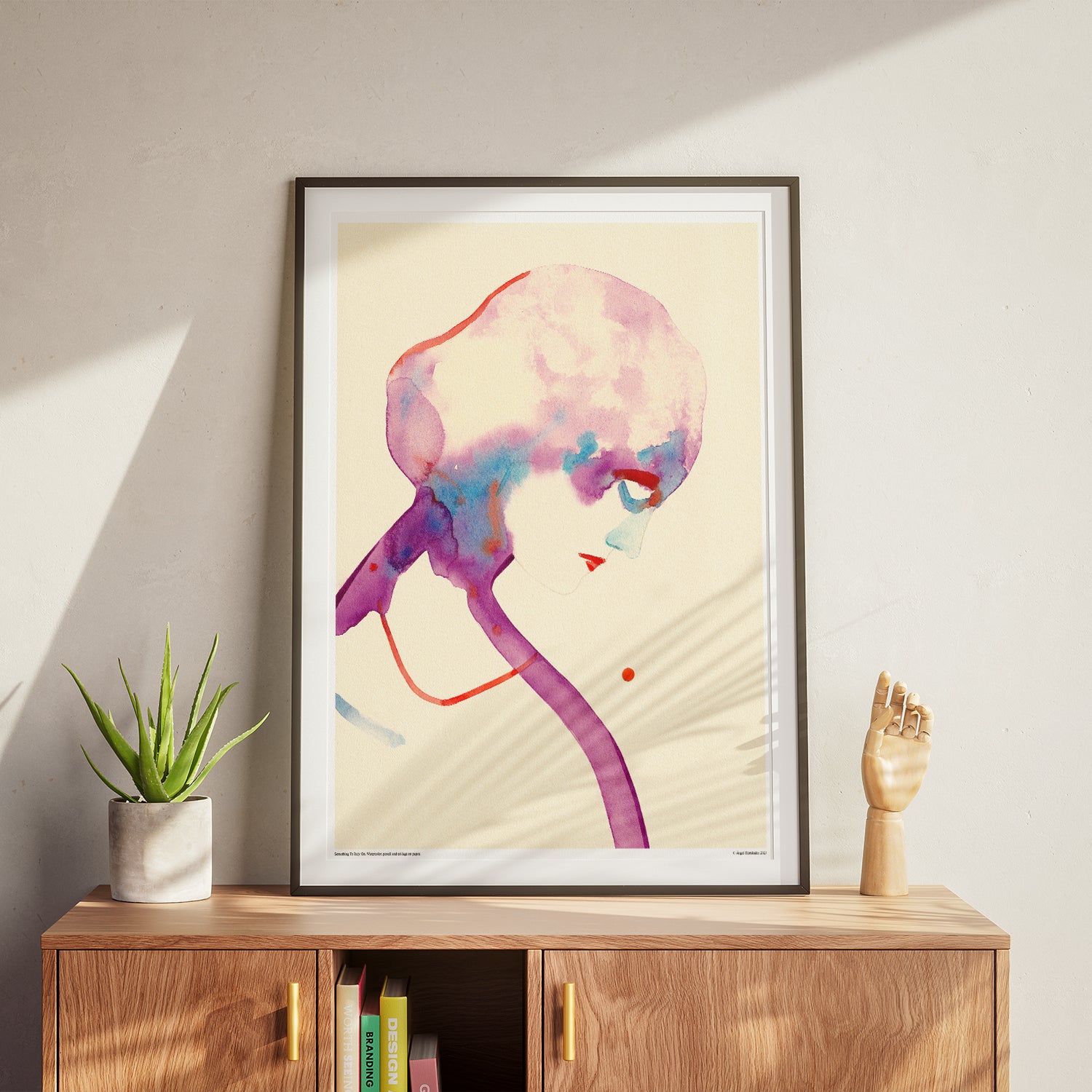 Qualcosa su cui contare – Poster artistico