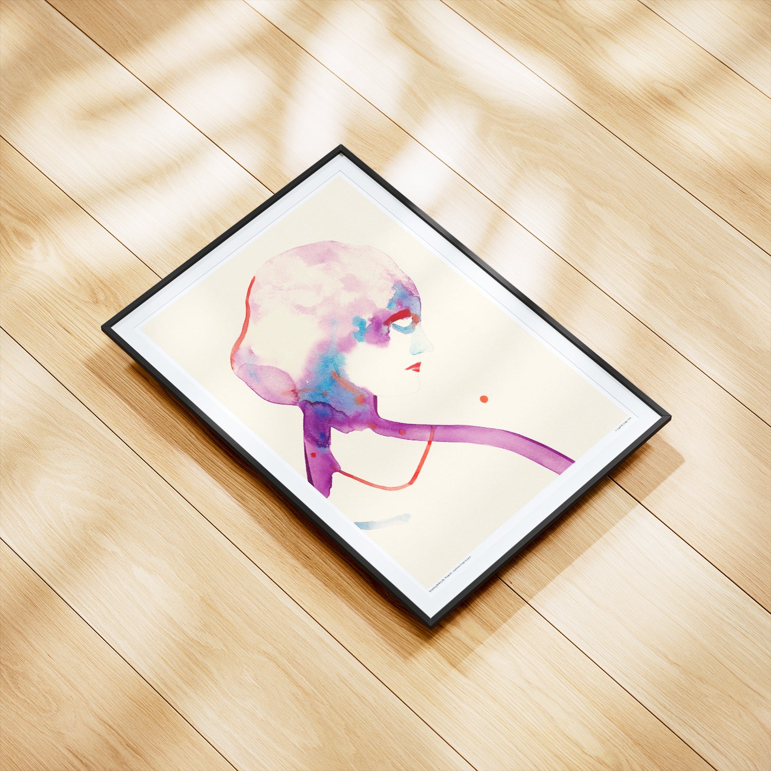 Qualcosa su cui contare – Poster artistico