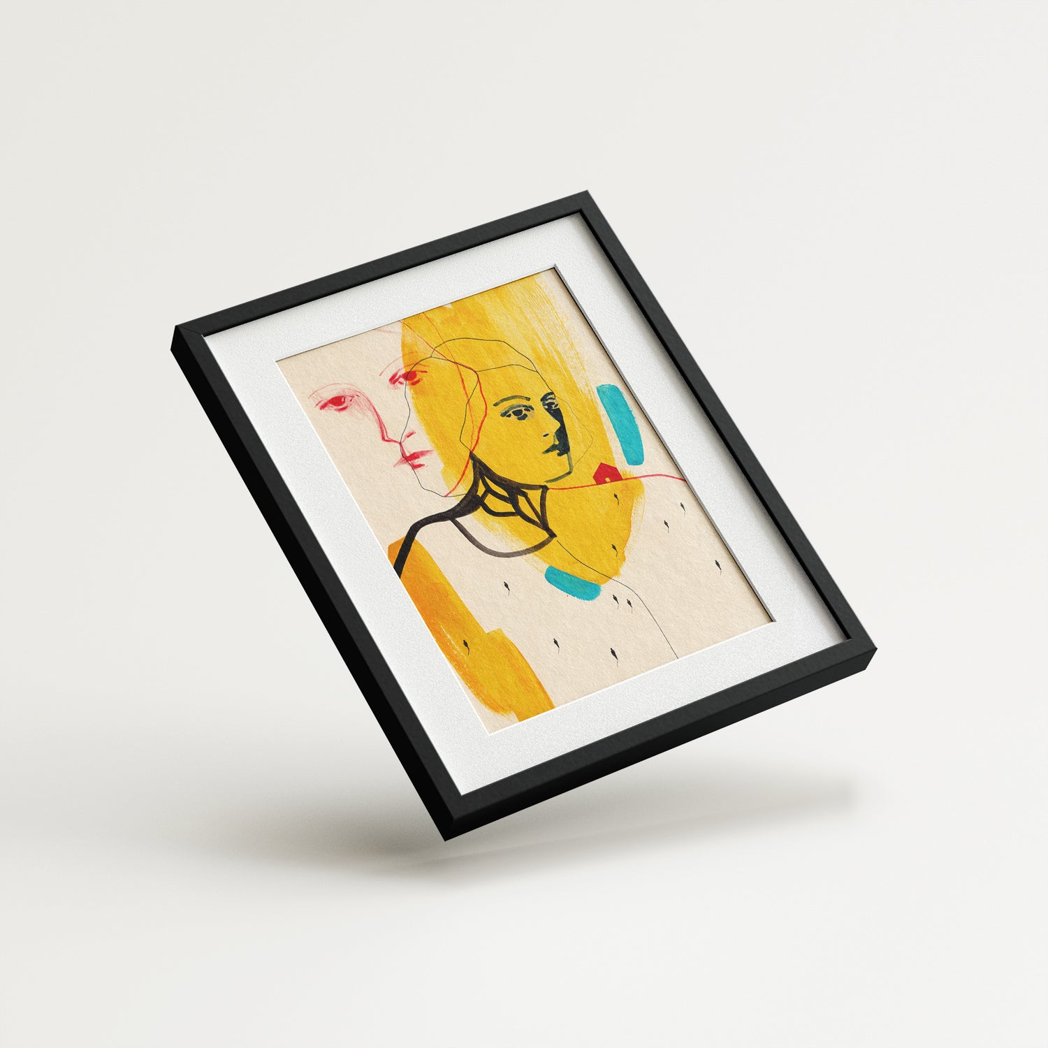 Extraños otra vez - Obra de arte original