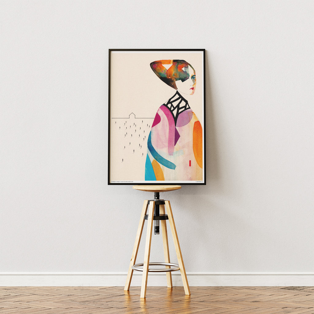 Ce sentiment de ne pas faire partie – Affiche d'art