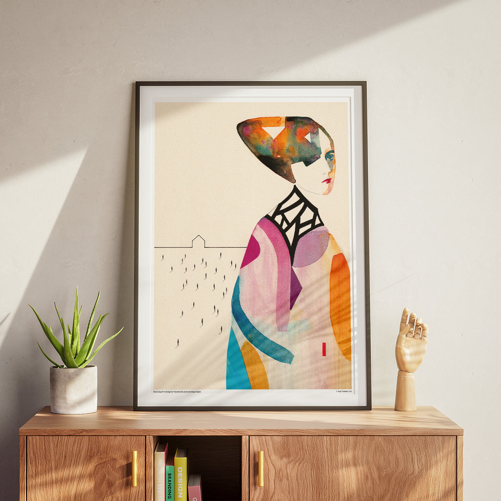 Ce sentiment de ne pas faire partie – Affiche d'art