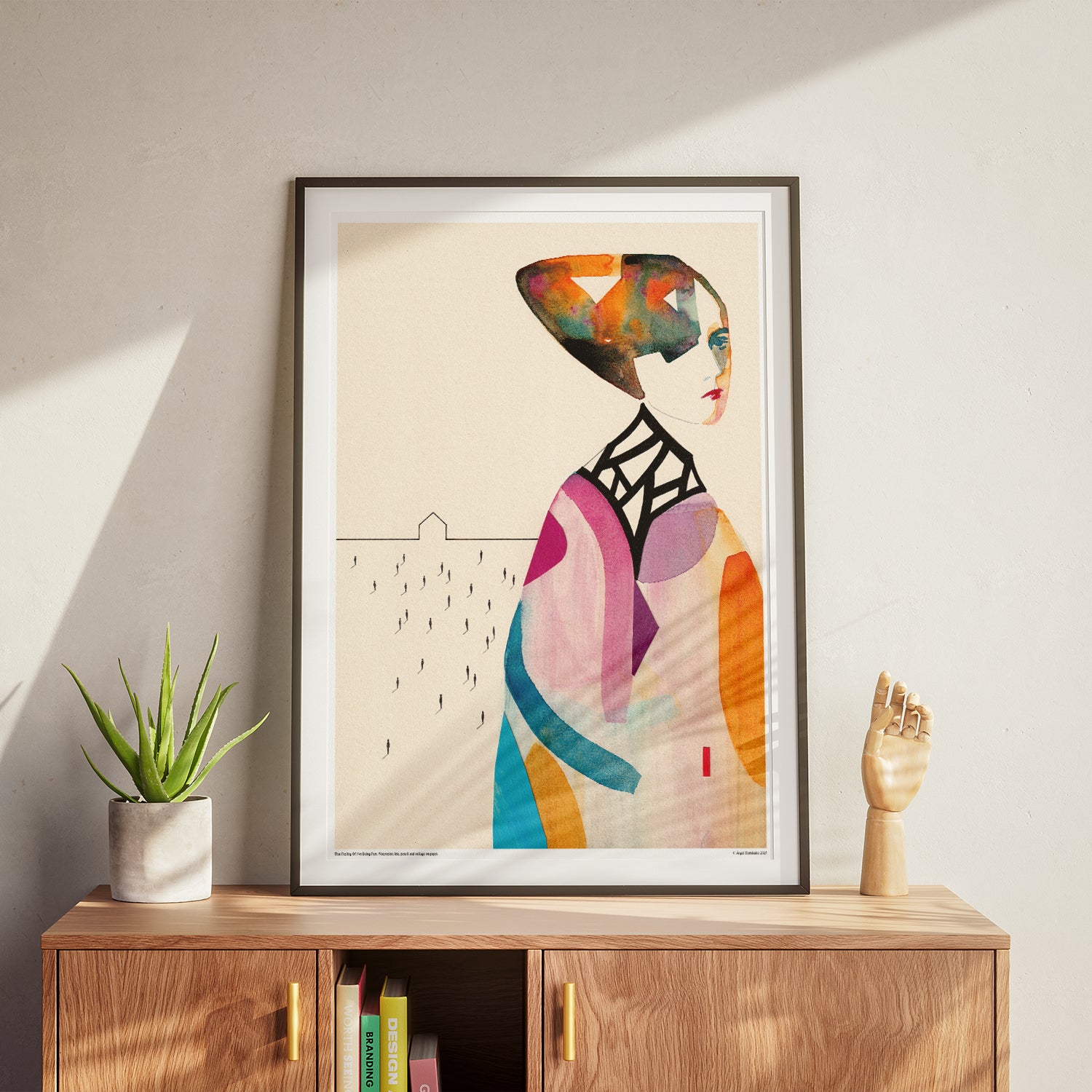 Ce sentiment de ne pas faire partie – Affiche d'art