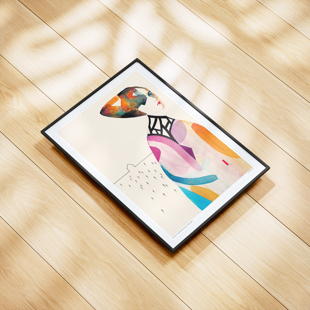 Ce sentiment de ne pas faire partie – Affiche d'art