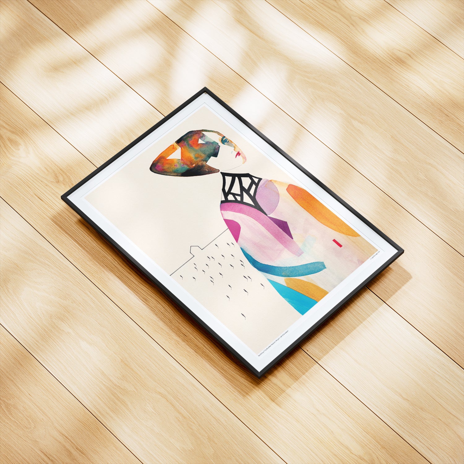 Ce sentiment de ne pas faire partie – Affiche d'art