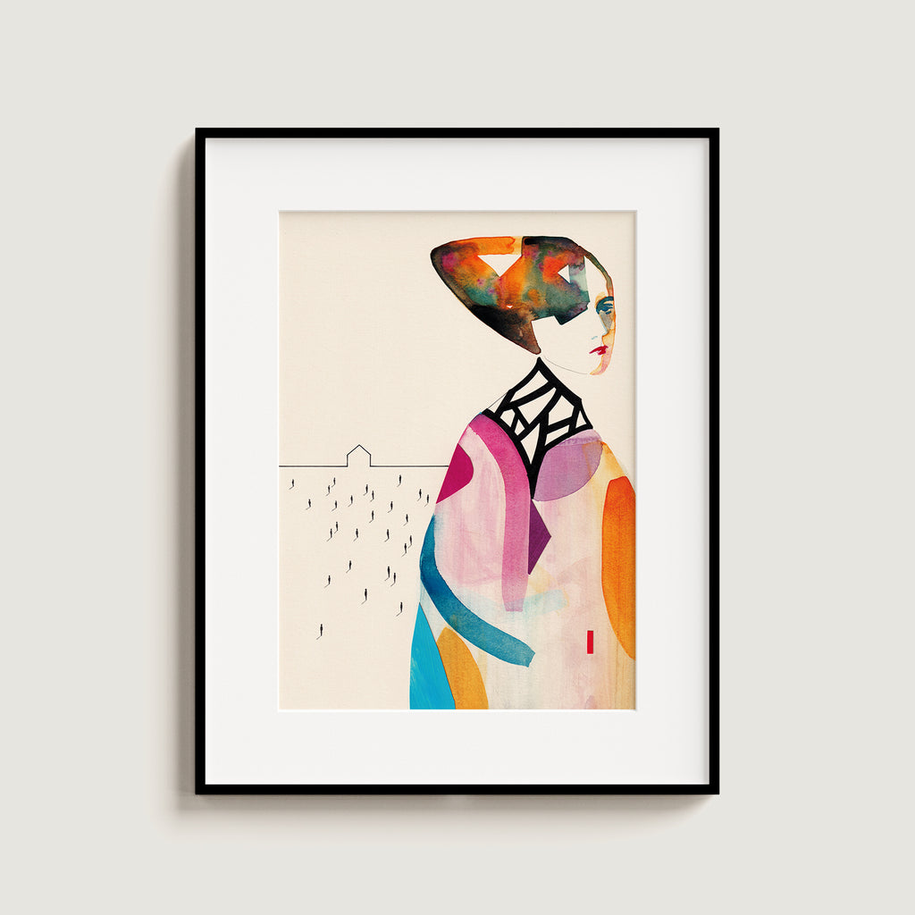Ce sentiment de ne pas faire partie – Impression d'art