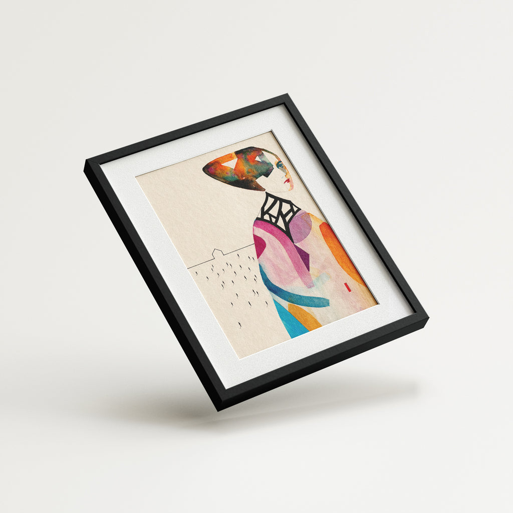 Ce sentiment de ne pas faire partie – Impression d'art