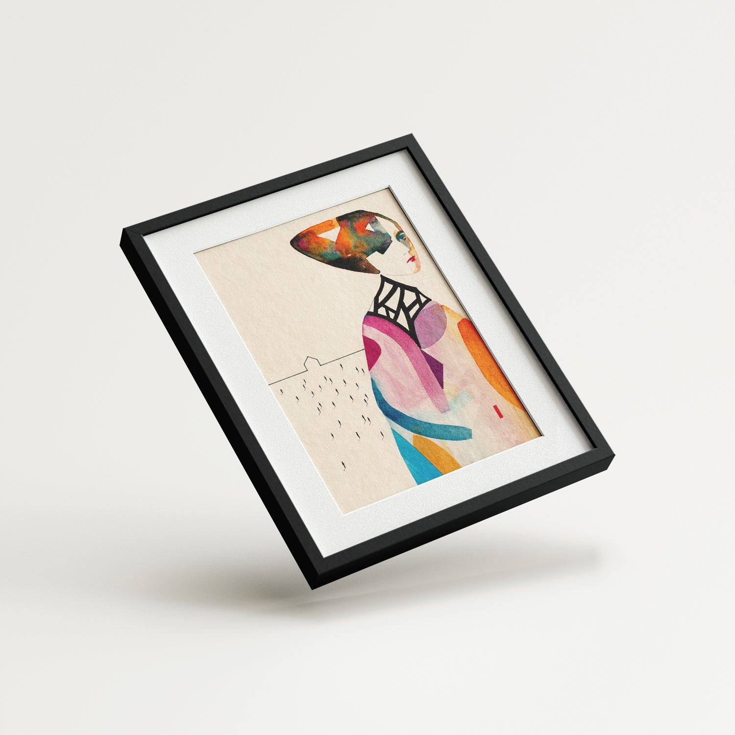 Ce sentiment de ne pas faire partie – Impression d'art
