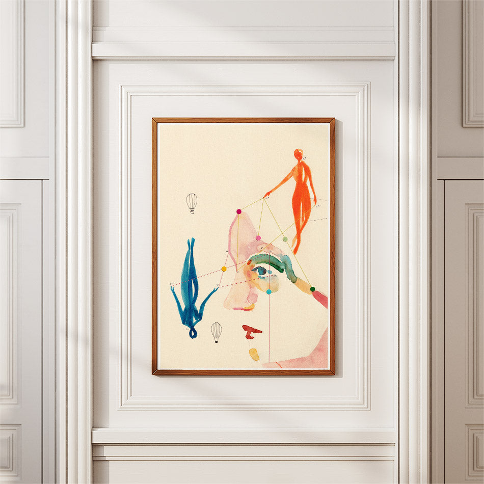 L'algoritmo – Poster artistico