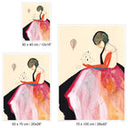 La Maison Brisée - Affiche d'art