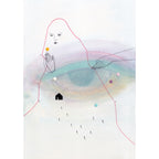 The Hand That Moves The Narrative Of Fate - Fine Art Print