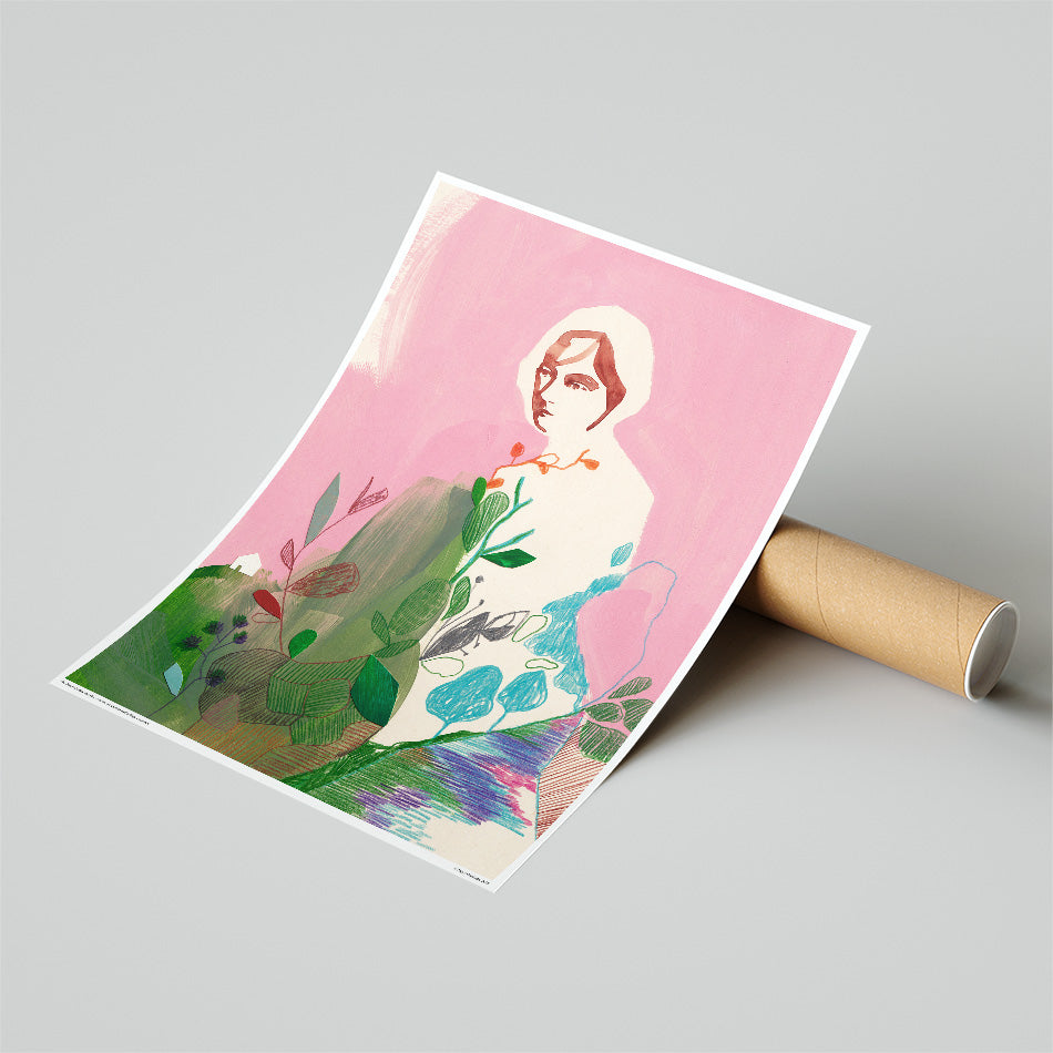 Il giardino interiore - Poster artistico