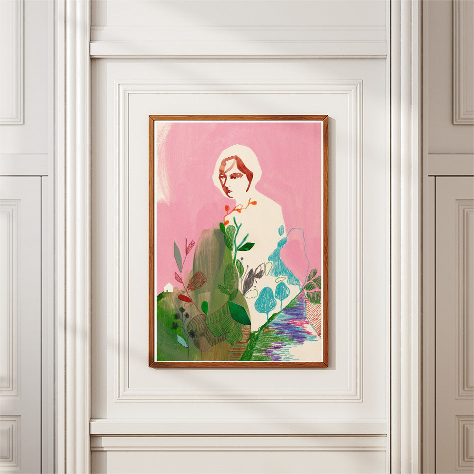 Il giardino interiore - Poster artistico