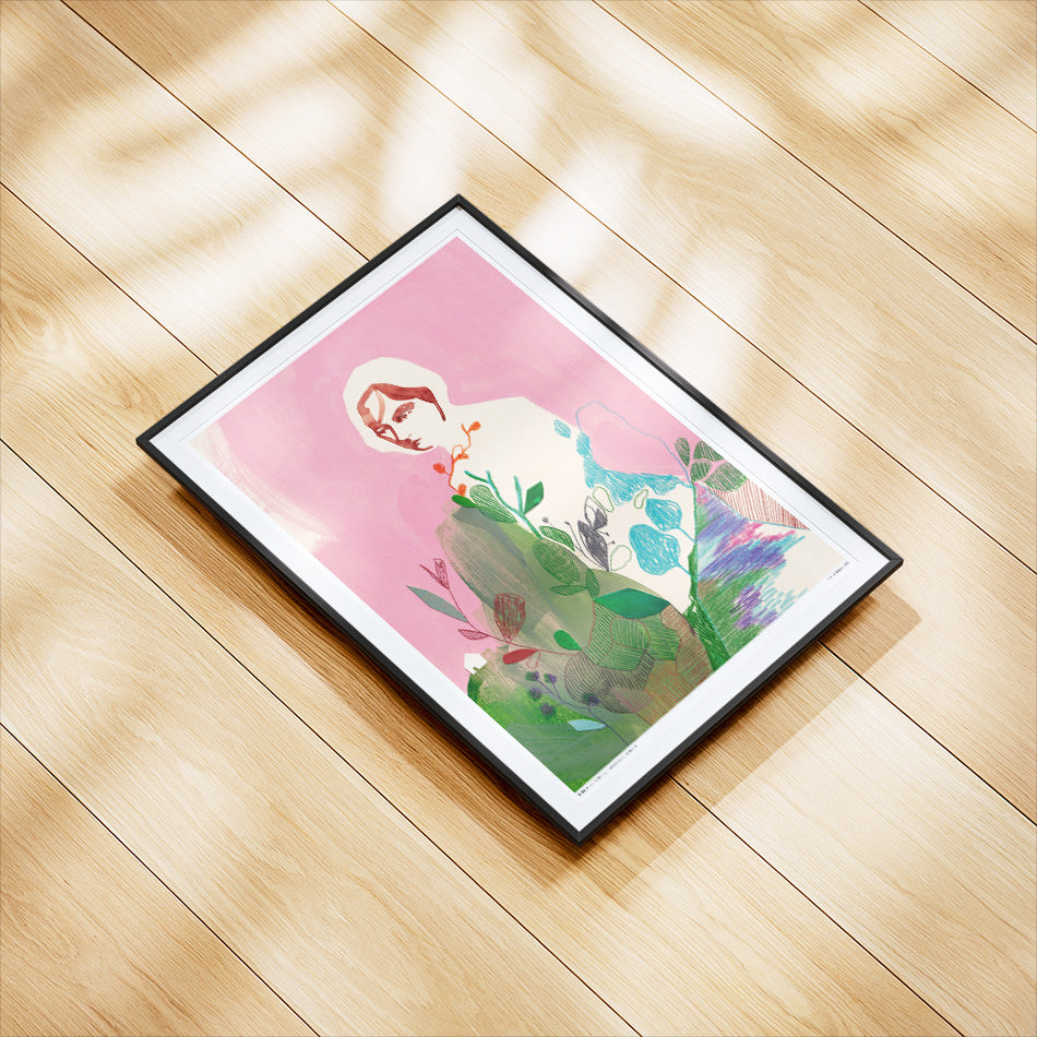 Il giardino interiore - Poster artistico