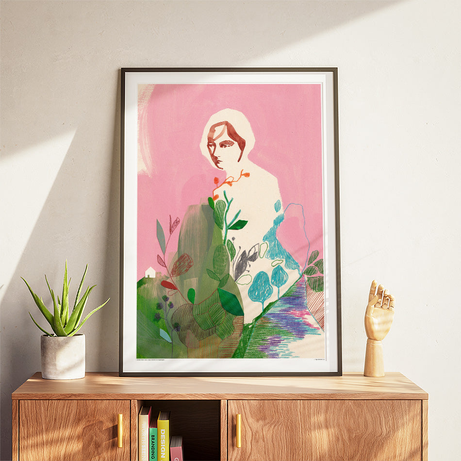 Il giardino interiore - Poster artistico