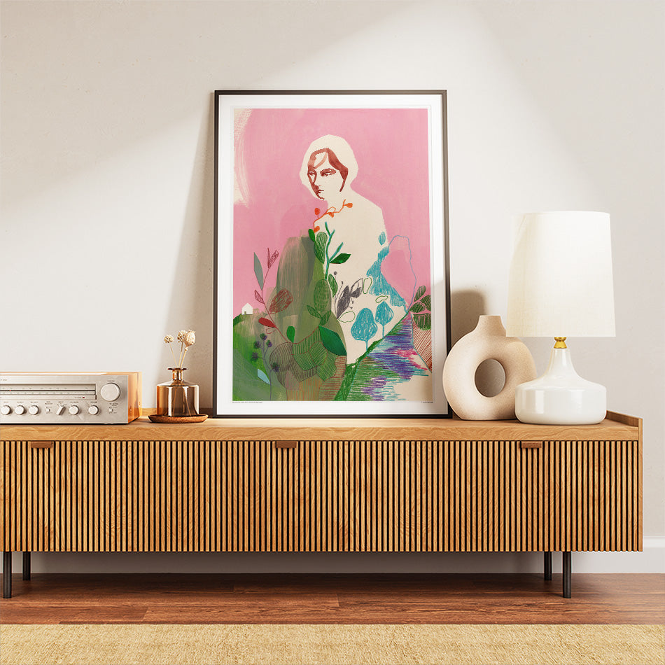 Il giardino interiore - Poster artistico