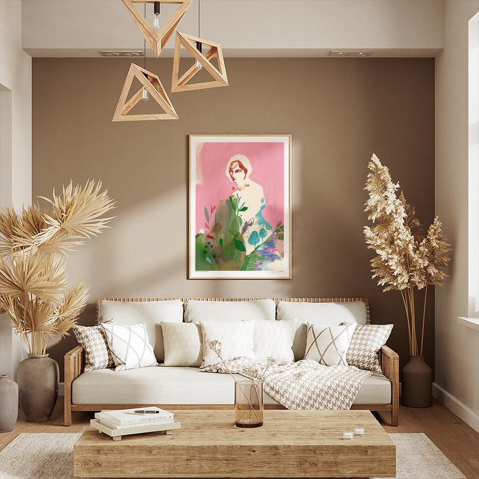 Il giardino interiore - Poster artistico