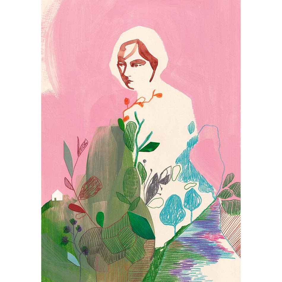 Il giardino interiore - Poster artistico