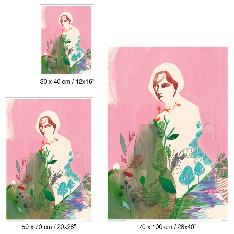 Il giardino interiore - Poster artistico